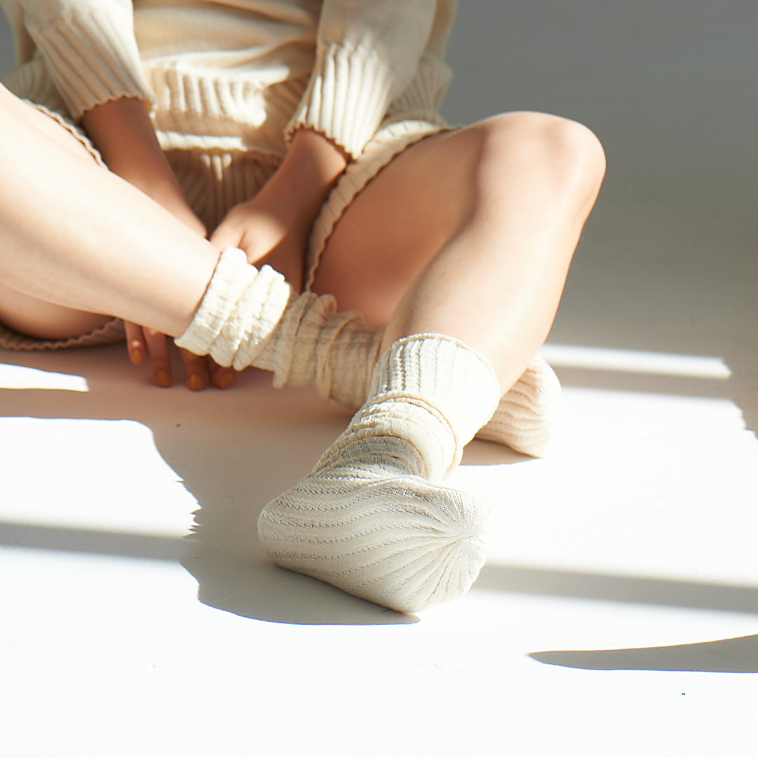 Twisted Rib Socks – syncs.earth